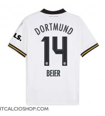 Borussia Dortmund Maximilian Beier #14 Terza Maglia 2024-25 Manica Corta